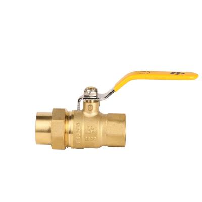 China General Good Quality DN19 Brass Gas Gas Ball Valve High Pressure Gas Valve for sale