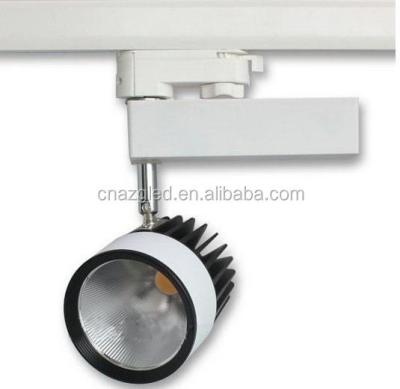 China Aluminum Alloy CE Approved 3wire/4wire 30w Aluminum Commercial Led Track Light for sale