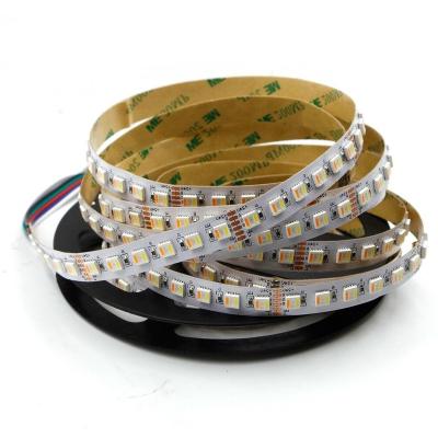 China Indoor Flexible LED Strip Light LANDSCAPE 12mm 3 In1 High Efficiency 5in1 WRGBW SMD5050 60LEDs/m Warranty 3 Years for sale