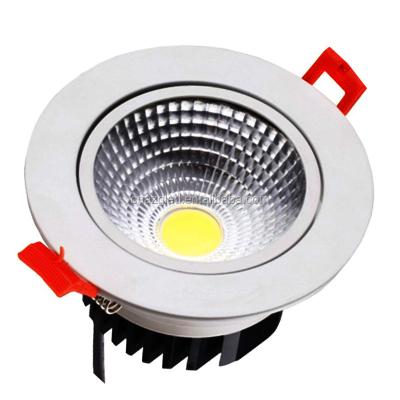 China Downlights Rayconn 12w led downlight, Citizen COB, 3000K/4000K/6000K, Square/Round, Ra>80, 40deg, Dimmable, Adjustable for sale