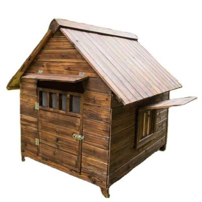 China It is for pets to rest doghouse outdoor wooden pet cage, dog shed customization for sale