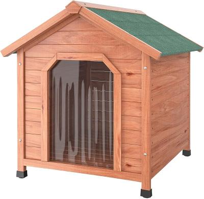 China Breathable Wooden Cat House Indoor And Outdoor Kennel Rain - Proof And Cold - Proof Pet House Customized for sale