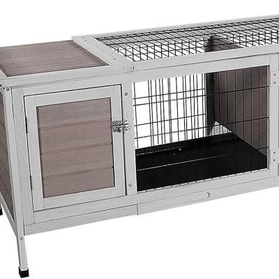 China Breathable Rabbit Hutch Indoor with Run, Wooden Hedgehog Cage for Bunny Chicks Guinea Pigs Metal Wire Playpen, Wooden Rabbit Houses for sale