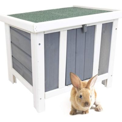 China Hutch Bunny Wooden Rabbit Cage Liveable Outdoor Rabbit Cage Cat Shelter Cat House Outdoor Rabbit Cage for sale