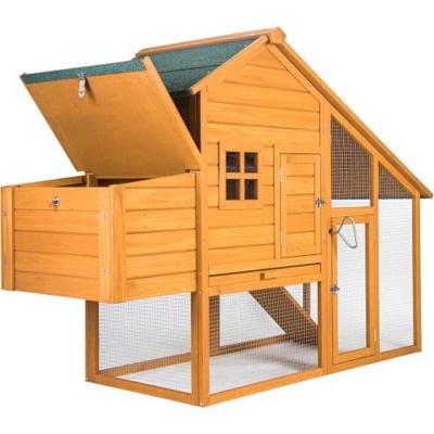 China Waterproof breathable outdoor wooden chicken house and sunscreen pigeon house chicken house for sale