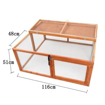 China Breathable Portable Wooden Rabbit Hutch House Chinese Chicken Coop For Sale for sale