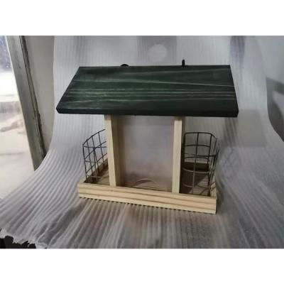 China Factory Sale Various Sustainable Widely Used Garden Window Wooden Feeder Parts Hanging House for sale