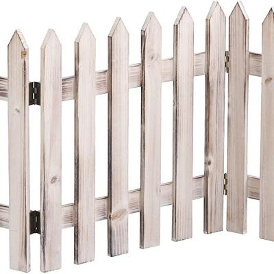 China Eco-friendly Wooden Anti-corrosion Telescopic Fence Grid Decoration Garden Balcony Fence Indoor Partition Fence Grid for sale