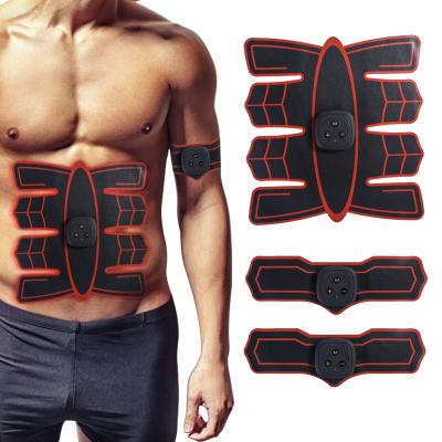 China EMS Muscle Stimulator ABS Eco-friendly Trainer AB Belt Fitness USB Charging Men and Women Workout for sale