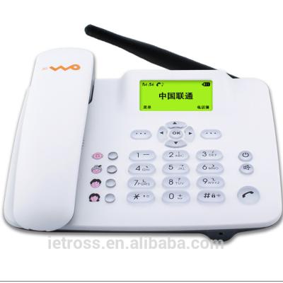 China 3g wcdma 2100/900mhz gsm phone landline desk phone with sim slot WK6688 for sale