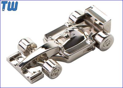 China Full Metal Race Car 16GB USB Pen Drive Shinning Finished Custom Logo for sale