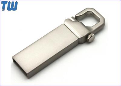 China Slim Metal Rectangle Buckle 2GB USB Memory Stick Thumb Drives for sale