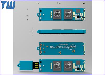 China PVC Material Open Your Mind Unique Custom USB Flash Drive Multi Capacity for sale