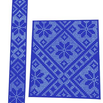 China Cross stitch style embroidery front cross stick for sale