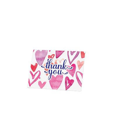 China Luxury Handmade China Wholesale Thank You Cards 100 For Businesses With Envelope And Stickers for sale