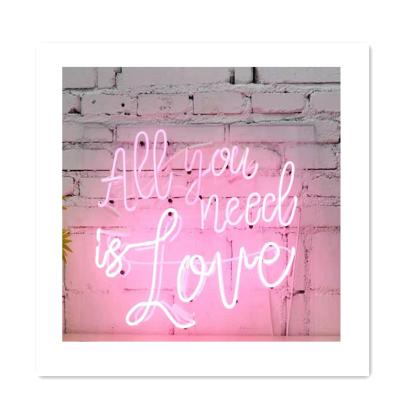 China Theme Park Drop Shipping 2021 Popular Led Custom Neon Sign Advertising Custom Neon Light Signs For Wedding Bar Party Decoration for sale