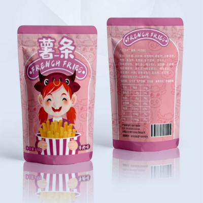 China Moisture Proof High Definition Printed Fruit Snack Food Packaging Dry Bag for sale