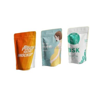 China Customized Moisture Proof Stand Up Plastic Pet Snack Food Packaging Bags With Ziplock Bag for sale