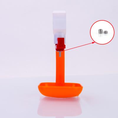 China Long Life 360 ​​Degree Chicken Poultry Water Drinker Round Pipe Layer Nipple Drinker for sale