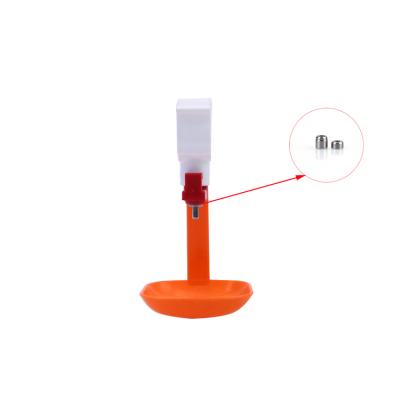 China Long Life Poultry Chicken Nipple Drinker with Drip Cup for sale