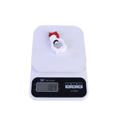 China Automatic White Broiler Drinker Long Life Plastic Chicken Drinkers For Animals Poultry Nipple Drinker for sale