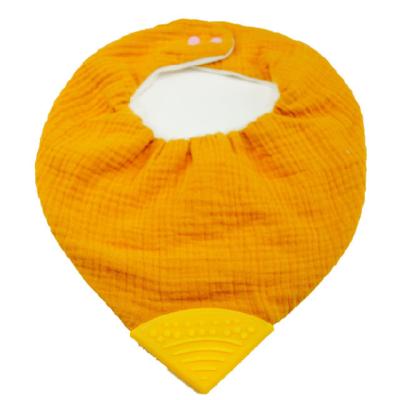 China BPA Free New Soft Material Abandana Silicone Bib With Absorbtent Cotton Baby Bibs Pacifier Cotton for sale