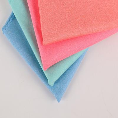 China Cationic Wicking polyester good quality knitting spandex, Y/D tank top fabric for activewear, sports suit for sale