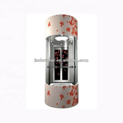 China Guided Elevators Glass Lift Without Machine Room for sale