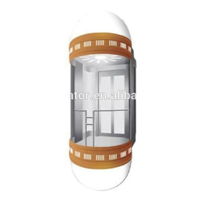 China Mid-Century Glass Panoramic Elevator for sale