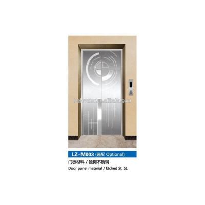 China Hairline Stainless Steel Etched Stainless Steel Elevator Door for sale