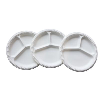 China Conrstarch Clamshell Disposable Tableware Hamburger Food Container Disposable Take Out Dish for sale