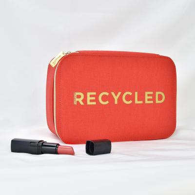 China Fashion Top Selling 2023 Promotion Recyclable Material Custom Made Beautiful Small Make Up Bags Cosmetic Bag Cosmetic Make Up Case Bags for sale