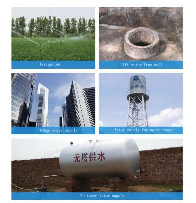 China Commercial Buildings Permanent Magnet Stainless Steel Brushless Solar Powered Deep Well Pump for sale