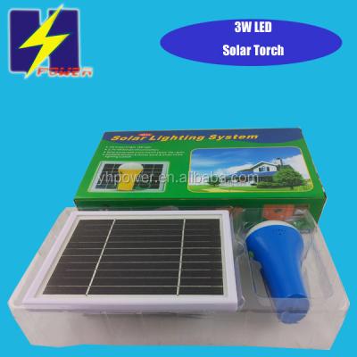 China Home Luminous Solar Lighting Kits Philippines 3W Solar With Two 3W LED Solar Panel for sale