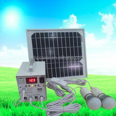 China 12V 5V Home Green Solar Kits Lighting Philippines Power System Solar Power System Portable Charger Station for sale