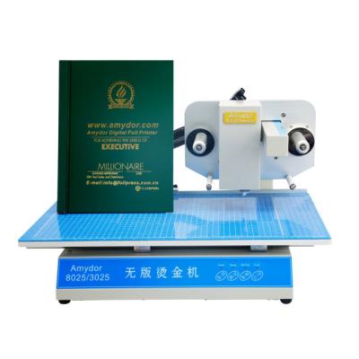 China Hotels Diary Cover Gold Foil Printing Machine Digital Printer Aluminum Foil for sale