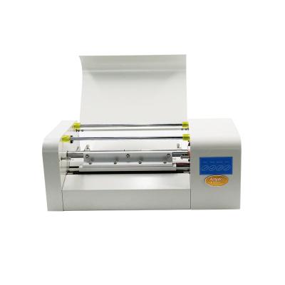 China Aluminum Mini Card Printer Greeting Card Hot Foil Stamping Printing Machine for sale