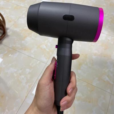 China Factory Supply Travel Size 1200-1800W Multiple Ionic and Anion Direct Heat Hair Dryer Speed ​​Combinations Small... for sale