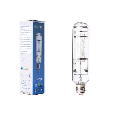 China Hydroponics E40 600w Super Metal Halide MH Grow Tubular Lamp Light for sale