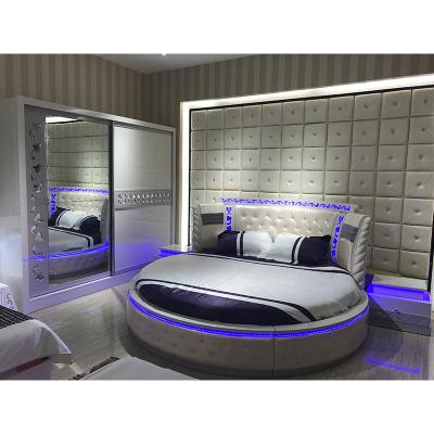 China Latest Design Hypoallergenic Turkish Bedroom Furniture Extra Large Mirror Bedroom Furniture Luxury Suite for sale