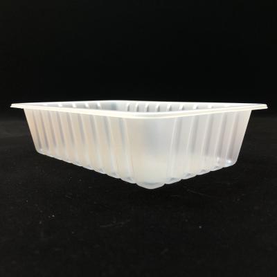 China Eco-friendly PP Food Grade PP Meat Tray Microwave Safe Food Container for sale