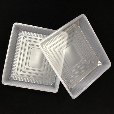 China Eco-friendly PP Food Grade PP Meat Tray Microwave Safe Food Container for sale