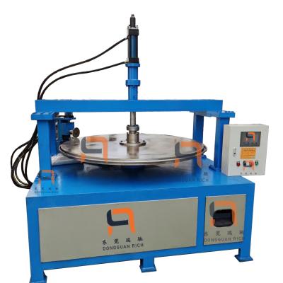 China Crimping Wire Reel Machine , Corrugated Cable Bobbin Making Machine for sale