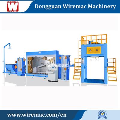 China 9 Dies Copper Rod Breakdown Machine Wire Annealing Pneumatic Brake for sale