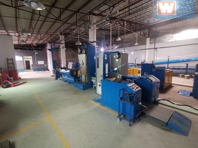 China Antiwear Automatic Wire Drawing Machine , 21 Dies 150KVA Al Cu Wire Making Machine for sale