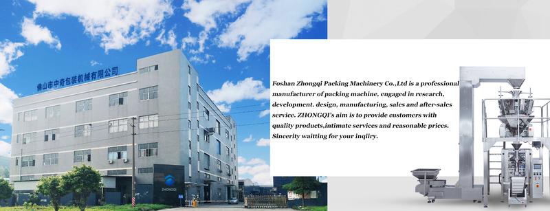 Verified China supplier - Foshan Zhongqi Packing Machinery Co., Ltd.