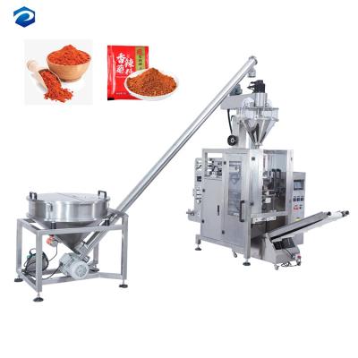 China Food Automatic Flour Packaging Machine High Accuracy Powder Packing Machine 10-15ml Horizontal Packing Film Food for sale