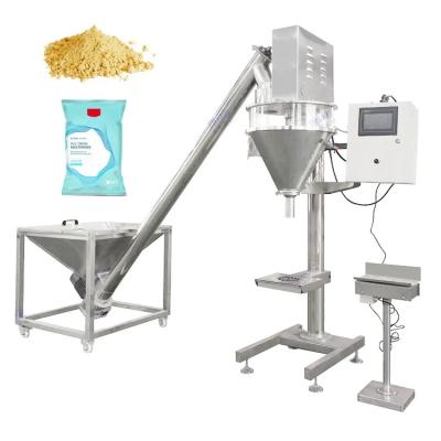 China Industrial mechanical Automatic 250G 1Kg 2Kg Flour Bagging Machine Wheat Flour Powder Packaging Machine Cassava Flour Paper Bag Packing Machine for sale