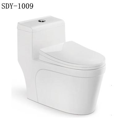 China Siphonic Type Wc Ceramic Portable Toilet Bathbroom Toilet Double-Flow Sanitary Ware Spray Single Piece Chinese Toilet for sale