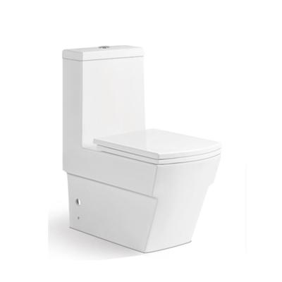 China Double-Flow Ceramic Chinese Toilet Price Bathroom Design WC Shape Portable Square Toilet Pooping With Toilet Seat for sale